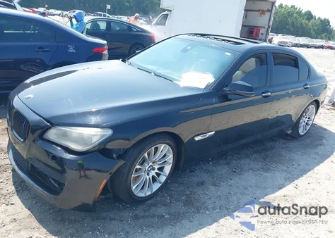 2015 BMW 750 Lxi from USA, damaged, VIN WBAYF8C59FD654324
